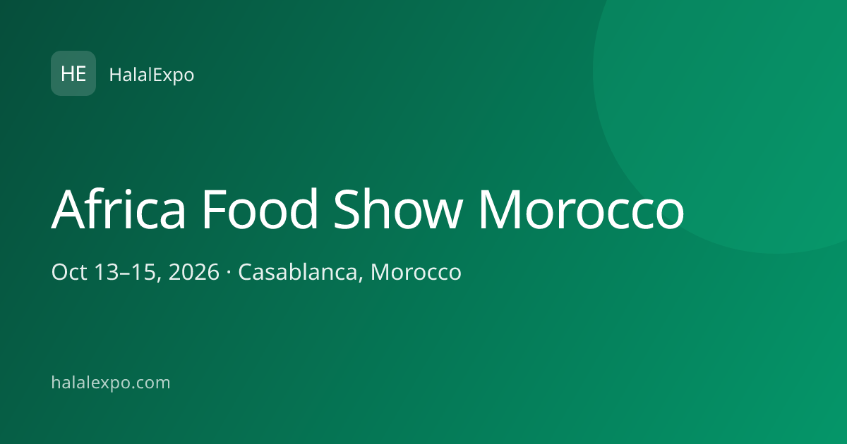 Africa Food Show Morocco