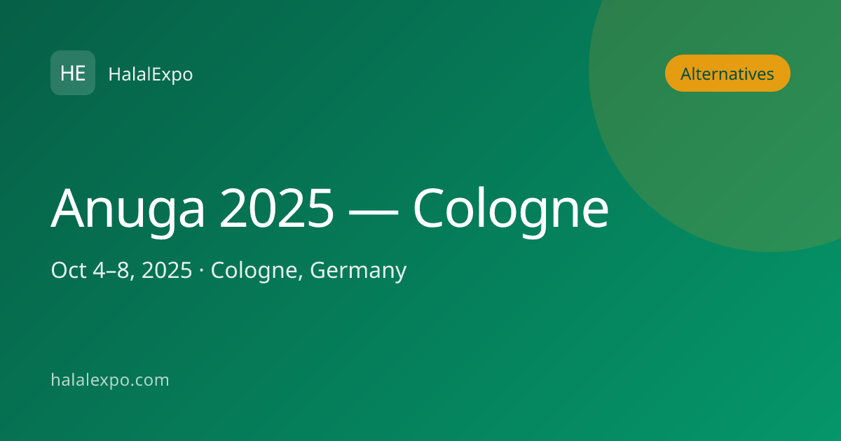 Anuga 2025 — Cologne