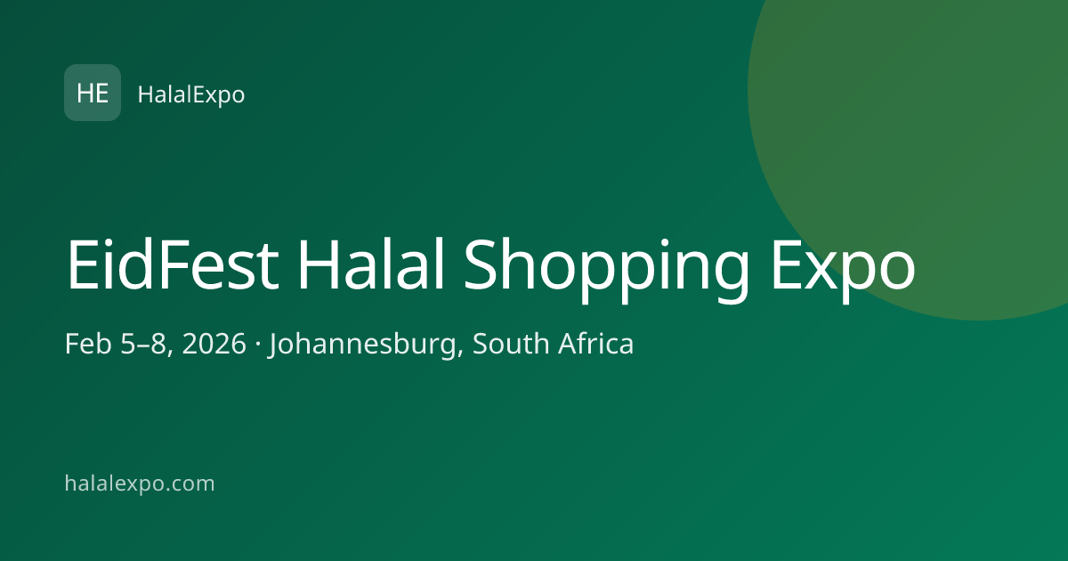 EidFest Halal Shopping Expo