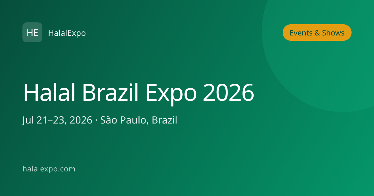 Halal Brazil Expo 2026
