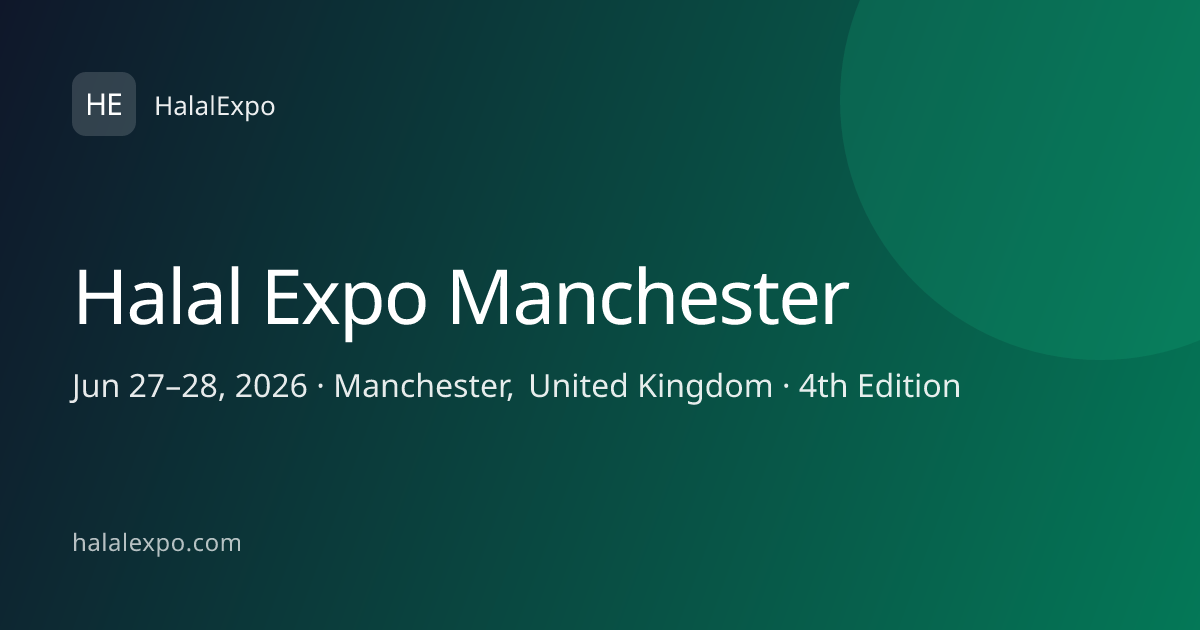 Halal Expo Manchester