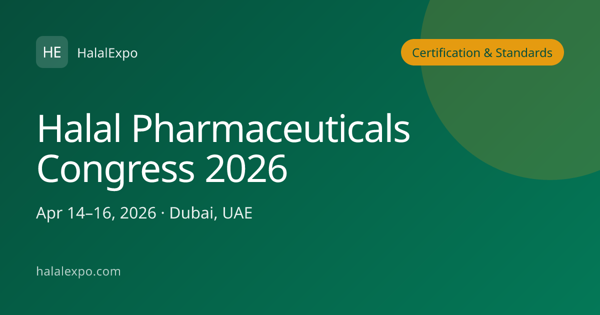 Halal Pharmaceuticals Congress 2026