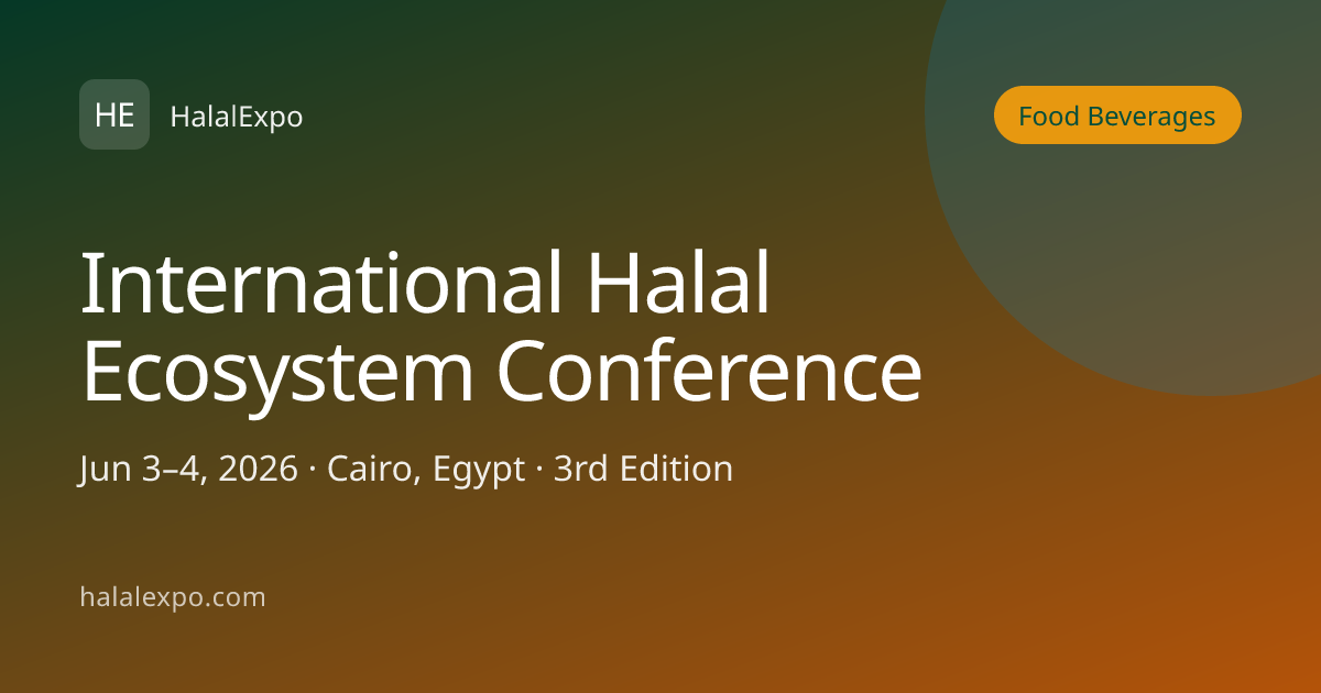 International Halal Ecosystem Conference