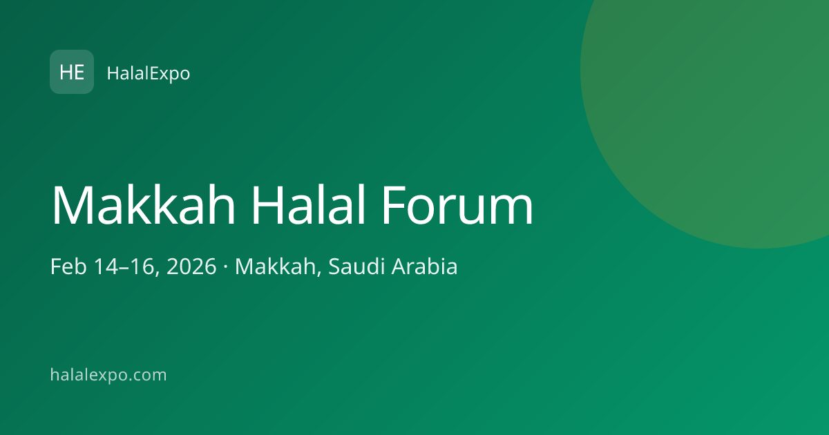 Makkah Halal Forum