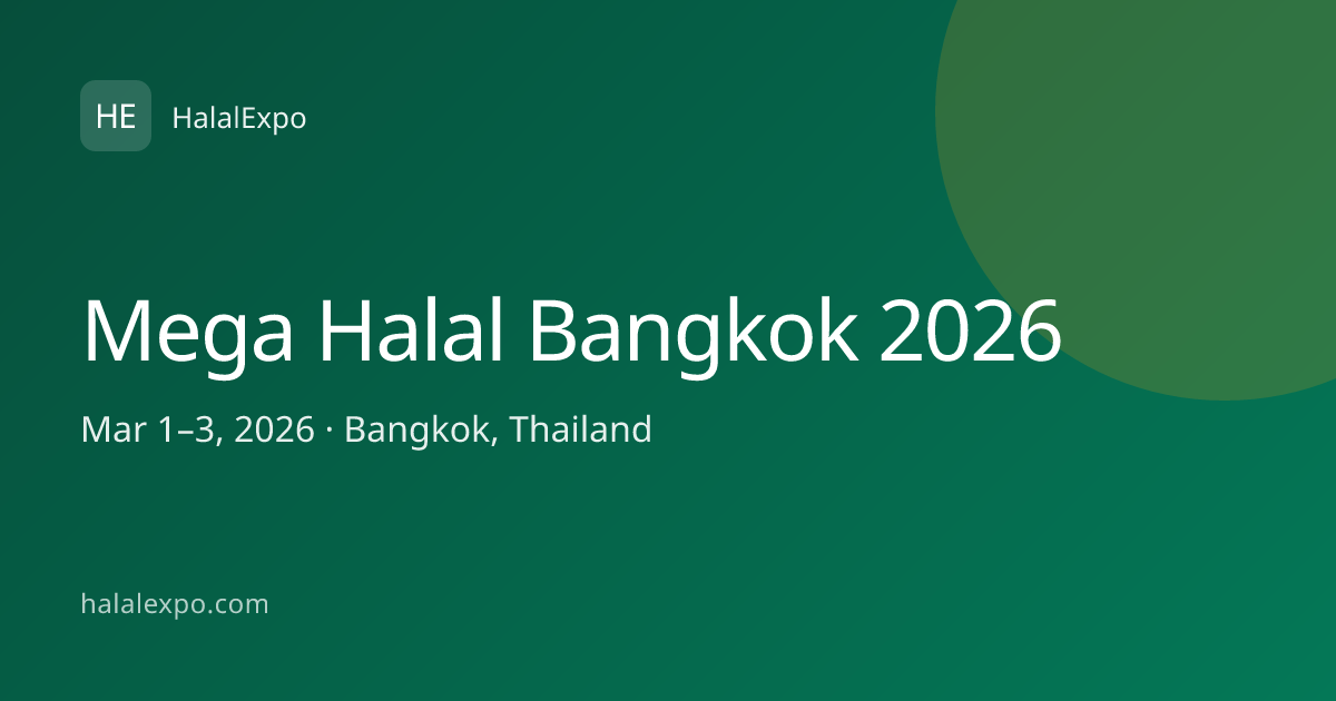 Mega Halal Bangkok 2026