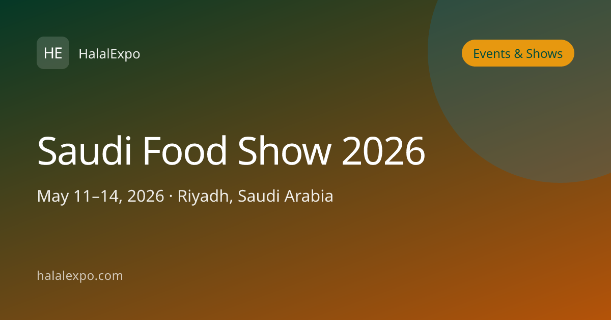 Saudi Food Show 2026