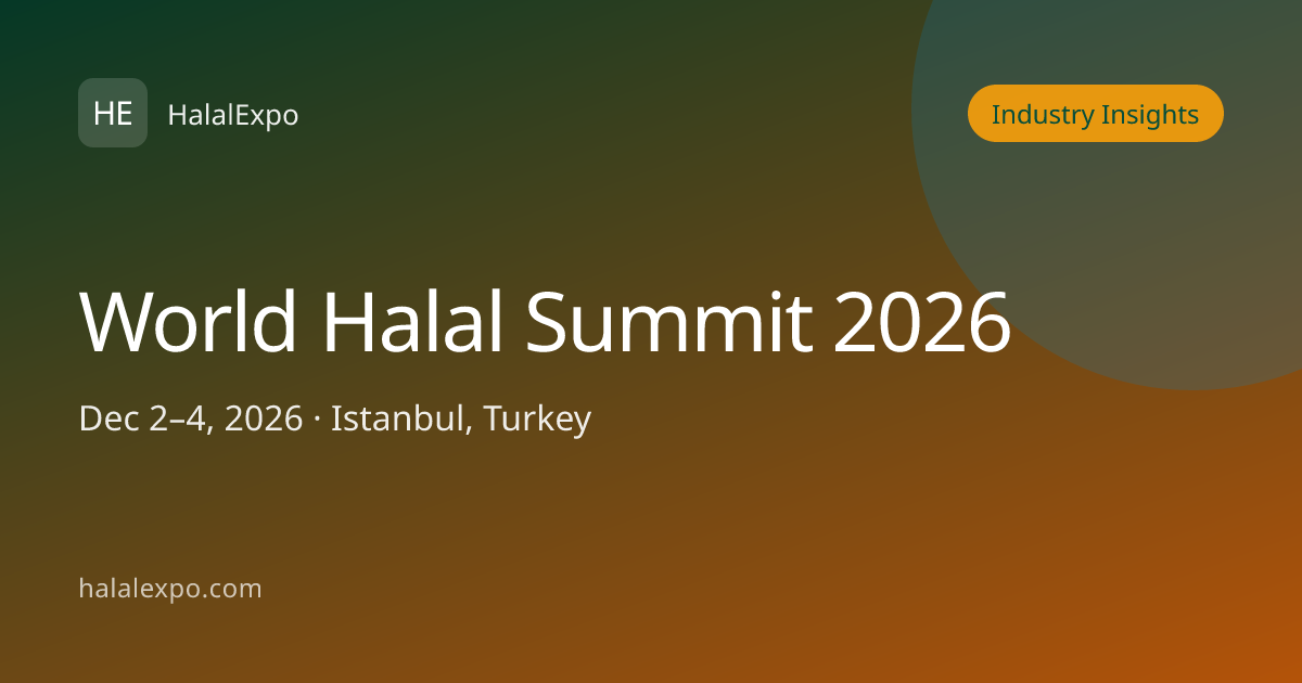 World Halal Summit 2026
